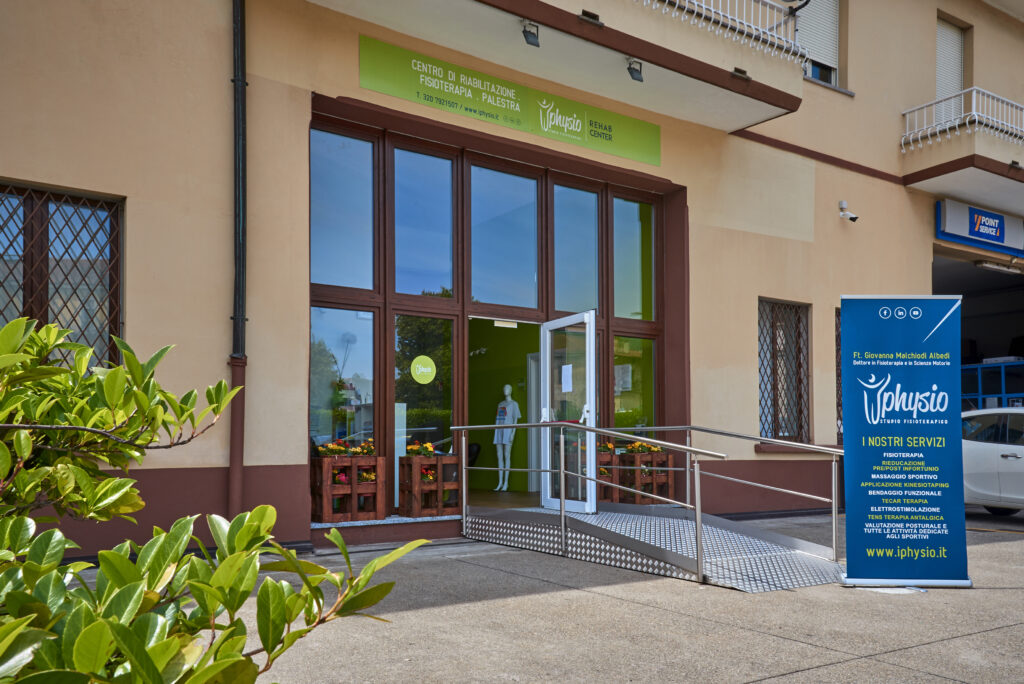 Ingresso accessibile di iPhysio a Verbania